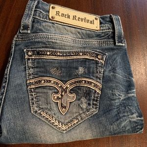 Rock Revival easy straight jeans size 28